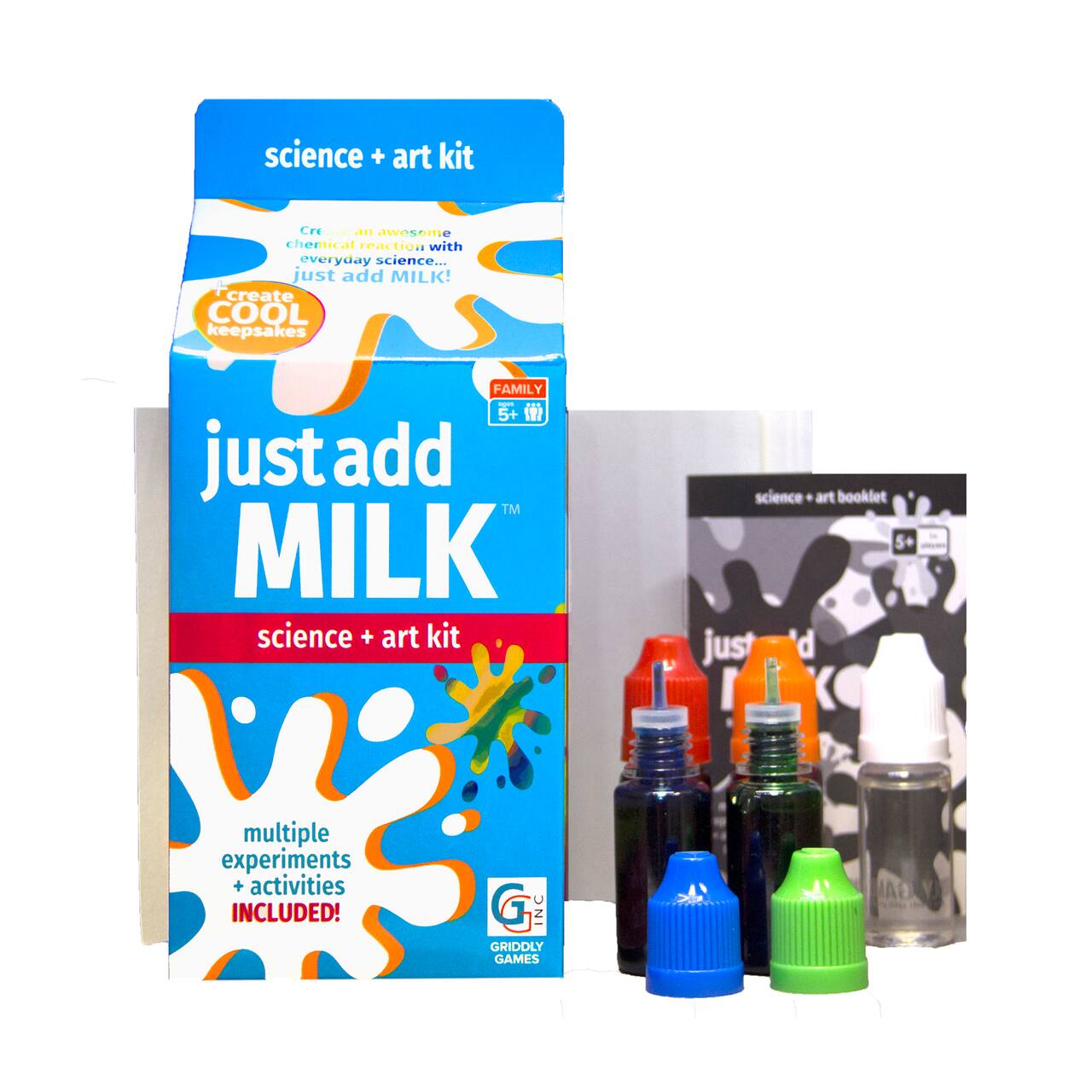 Griddly Games Just Add Milk&#x2122; Science + Art Kit